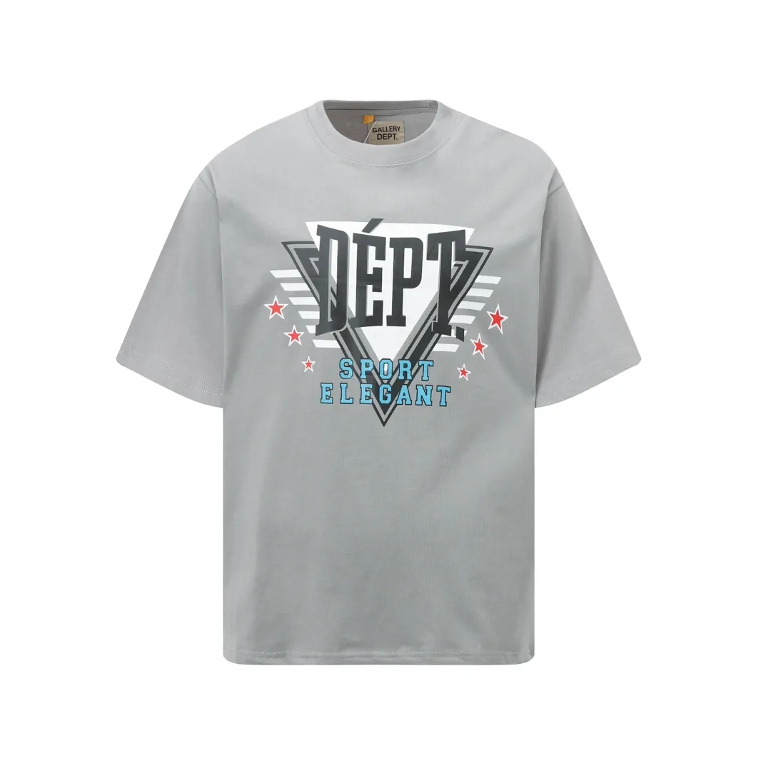 GALLERY.DEPT New Short Sleeve Model Number: 3295P110 Color: Black Gray Size: S M L XL